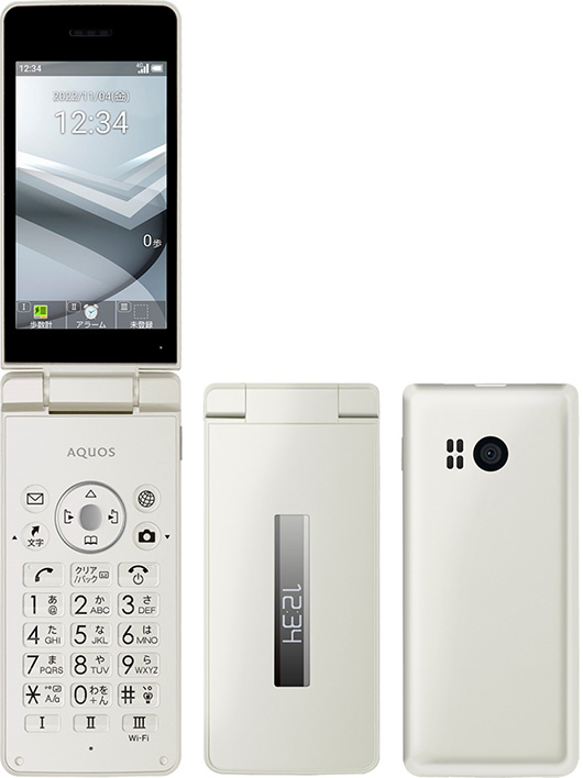 AQUOS ケータイ4(シャープ製)ホワイト